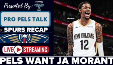 LIVE REACTION POSTGAME SHOW: New Orleans Pelicans vs San Antonio Spurs