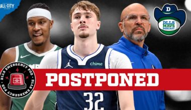 BREAKING: Dallas Mavericks Game At Bucks POSTPONED Due To Weather | DLLS Mavs Podcast