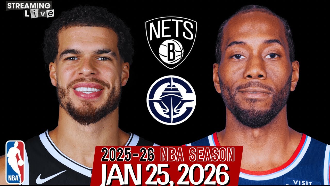 (LIVE) Kawhi Leonard vs Michael Porter Jr | Brooklyn Nets vs Los Angeles Clippers NBA Live Stream