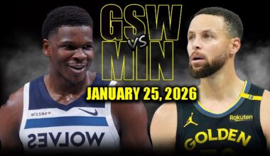 Golden State Warriors vs Minnesota Timberwolves Full Game Highlights – January 25, 2026 | NBA Season