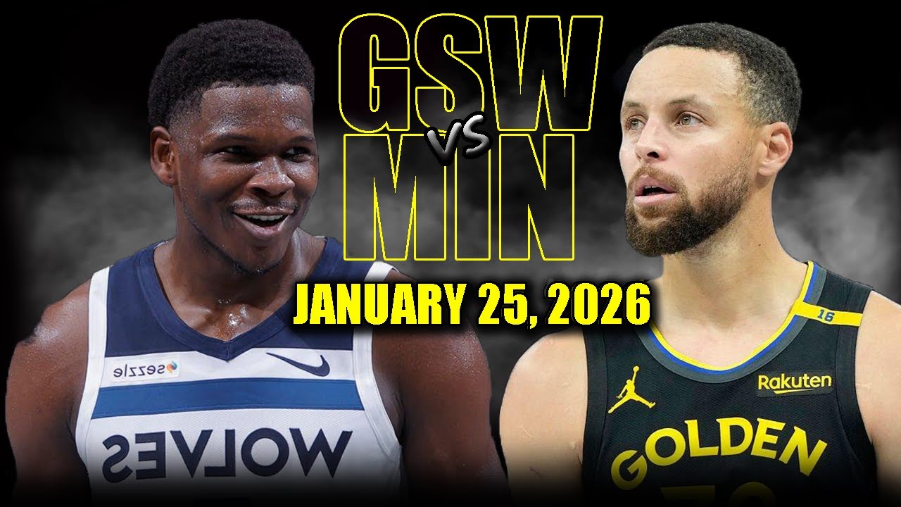 Golden State Warriors vs Minnesota Timberwolves Full Game Highlights – January 25, 2026 | NBA Season