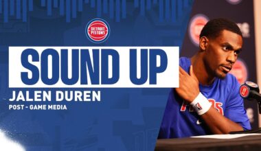 Post-Game Press Conference: Jalen Duren | Pistons vs. Kings  | 1.25.26