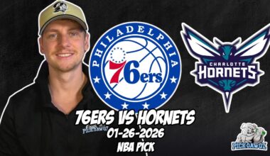 Philadelphia 76ers vs Charlotte Hornets 1/26/26 NBA Free Picks & Prediction | NBA Betting Tips