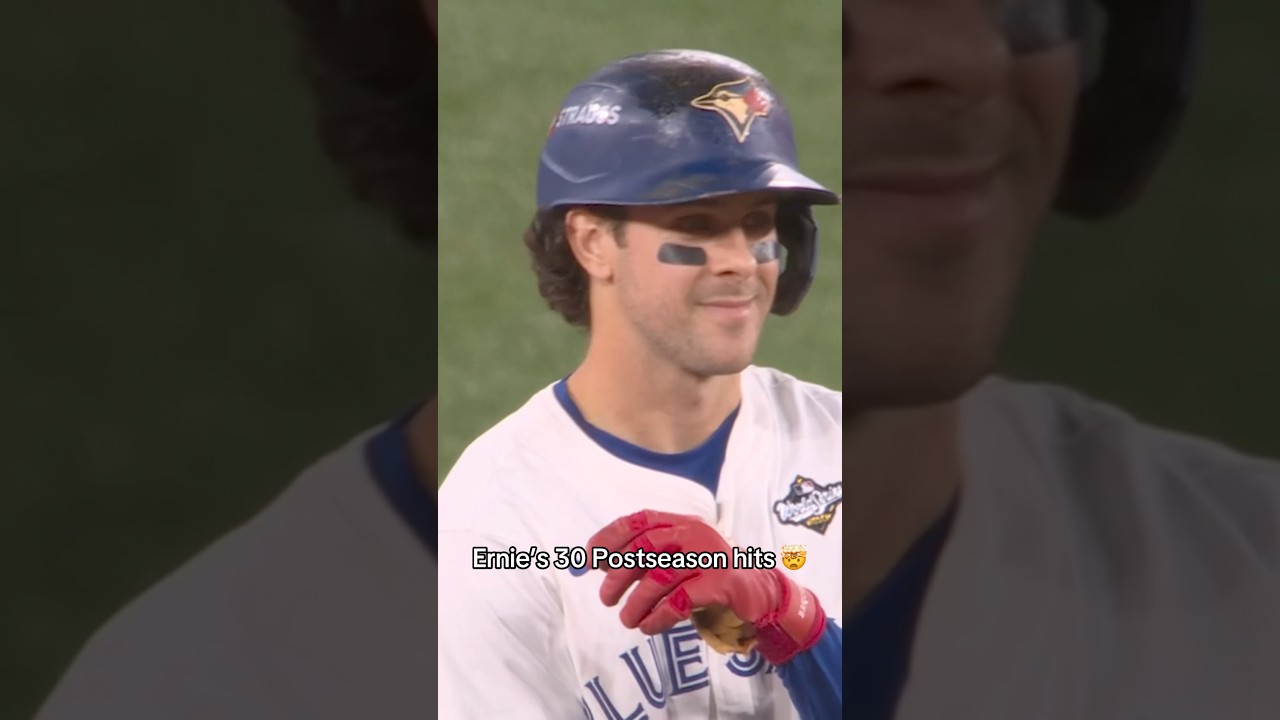 Ernie Clement set a new Postseason record 😤🐶 #BlueJays #Toronto #MLB