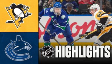 Penguins vs. Canucks | NHL Highlights | January 25, 2026