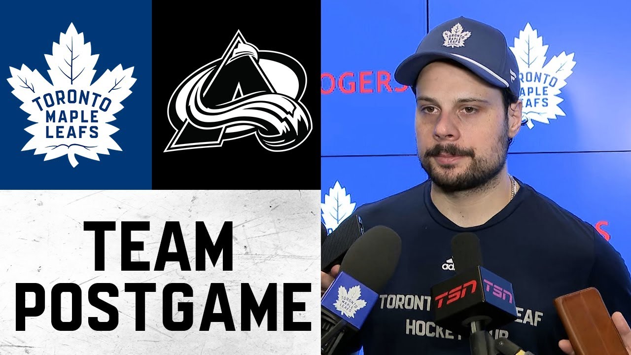 Maple Leafs Full Media Availability | Post Game vs Colorado Avalanche | January 25, 2026