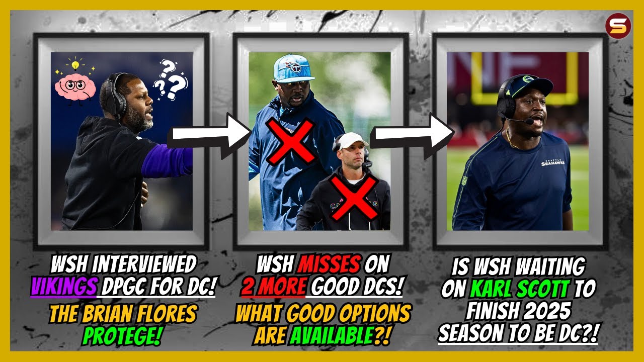 🚨WSH Interviews VIKINGS DPGC For DC! | WSH Misses on 2 GREAT DCs! Waiting on Karl Scott To Lose?!