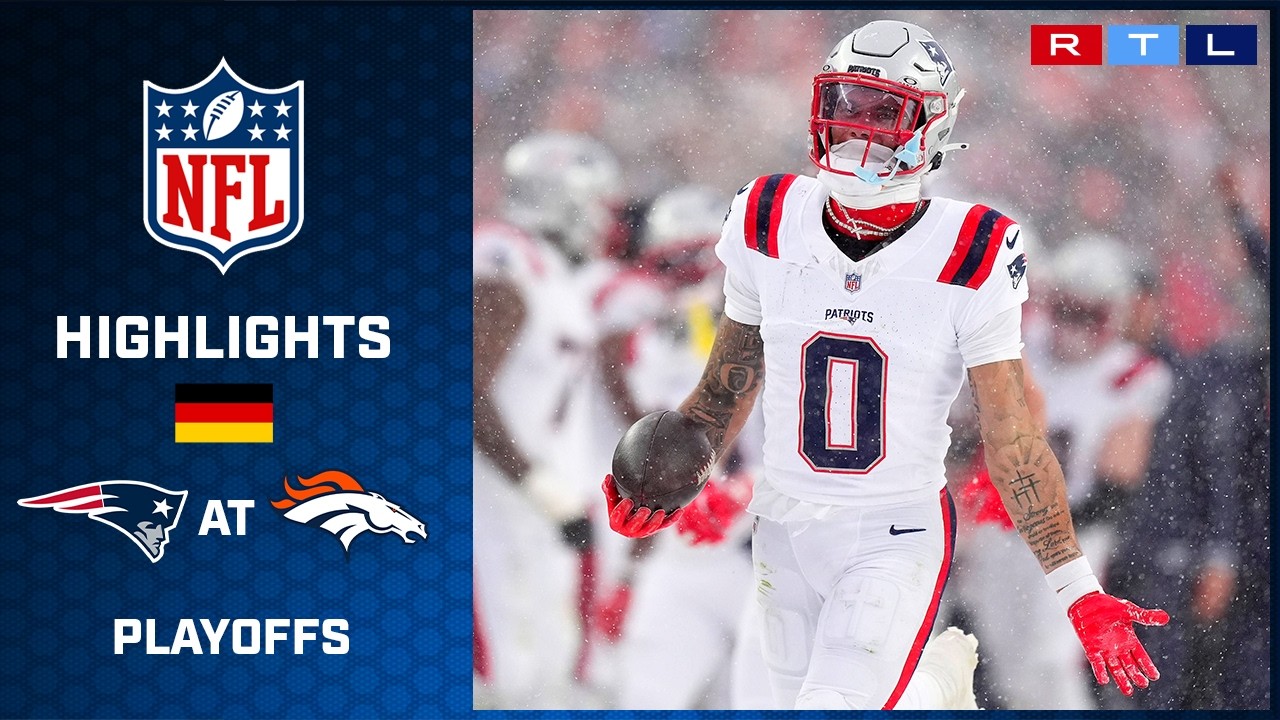 New England Patriots at Denver Broncos | 🇩🇪 NFL-Playoffs-Highlights | RTL Sport