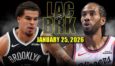 Los Angeles Clippers vs Brooklyn Nets Full Game Highlights – January 25, 2026 | NBA Season