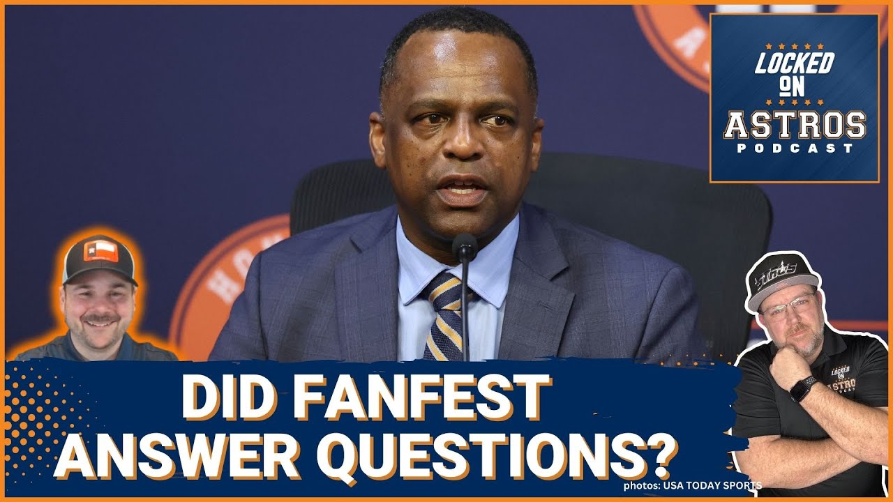 Astros Lineup Logjam? Espada Reveals Playing Time Plans + Dana Brown Teases Trades