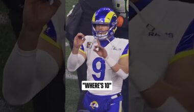 Matthew Stafford couldn’t leave without saying something to @cooperkupp ❤️