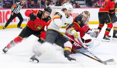 Rasmus Andersson's FIRST GOAL as a Golden Knight!