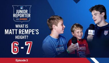 Junior Rangers Reporters Get J.T. Miller to Crack His Best Dad Jokes