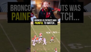 Broncos vs Patriots AFC Championship was PAINFUL to Watch...