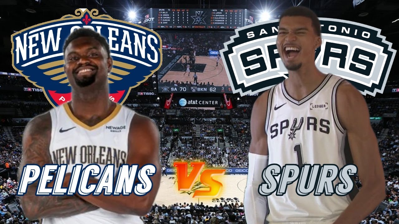 New Orleans Pelicans vs San Antonio Spurs Live Play by Play & Scoreboard