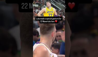 Luka’s Surprise Gift to Mavs Fans in Dallas 🤝 #nba #lakers #mavericks