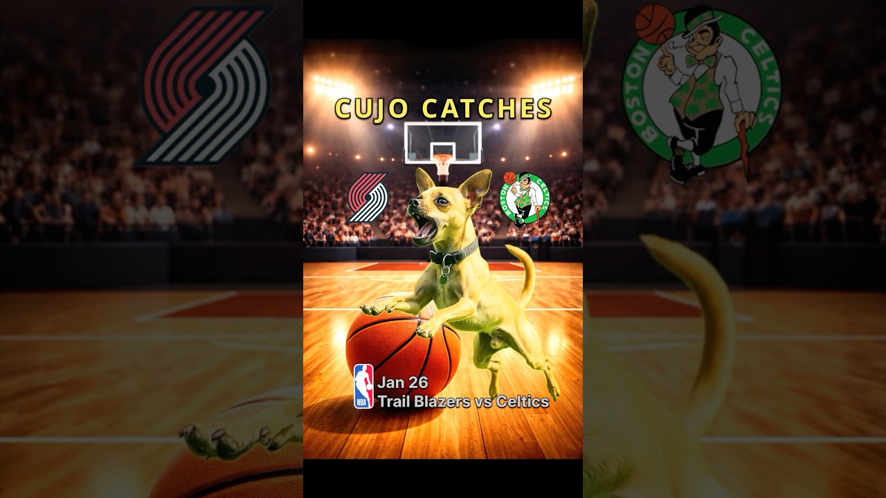 Cujo’s NBA Fetch | Trail Blazers at Celtics 🏀 01-26-2026 | #DogPicks #CujoCatches