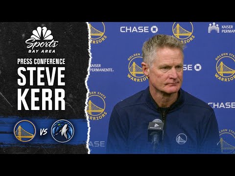 Warriors coach Steve Kerr addresses Minnesota shooting, game postponement | NBC Sports Bay Area