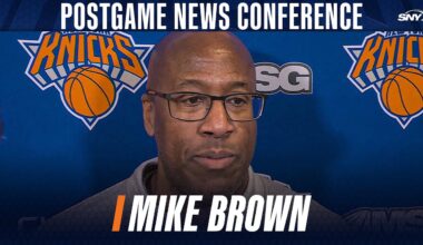Mike Brown praises gutsy Knicks defensive effort in win over the 76ers