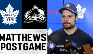 Auston Matthews | Post Game vs Colorado Avalanche | January 25, 2026
