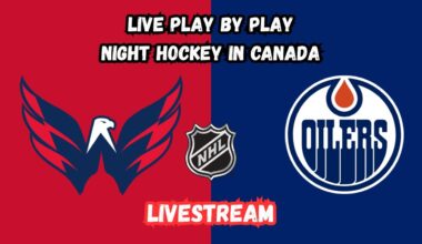 Washington Capitals at Edmonton Oilers | Hockey Night in Canada | Livestream