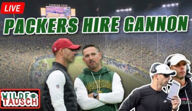 LIVE: Jonathan Gannon HIRED As Green Bay Packers Defensive Coordinator | Wilde and Tausch 1.26.26