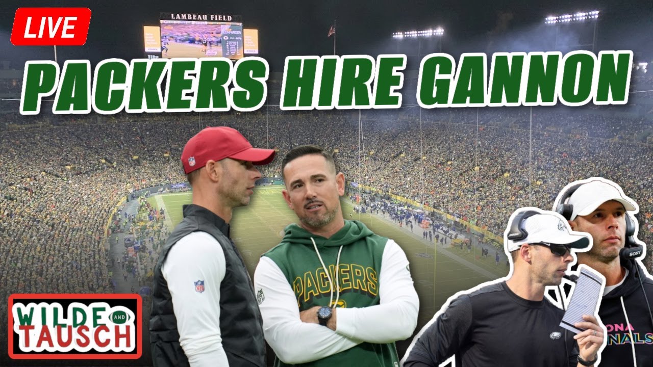 LIVE: Jonathan Gannon HIRED As Green Bay Packers Defensive Coordinator | Wilde and Tausch 1.26.26