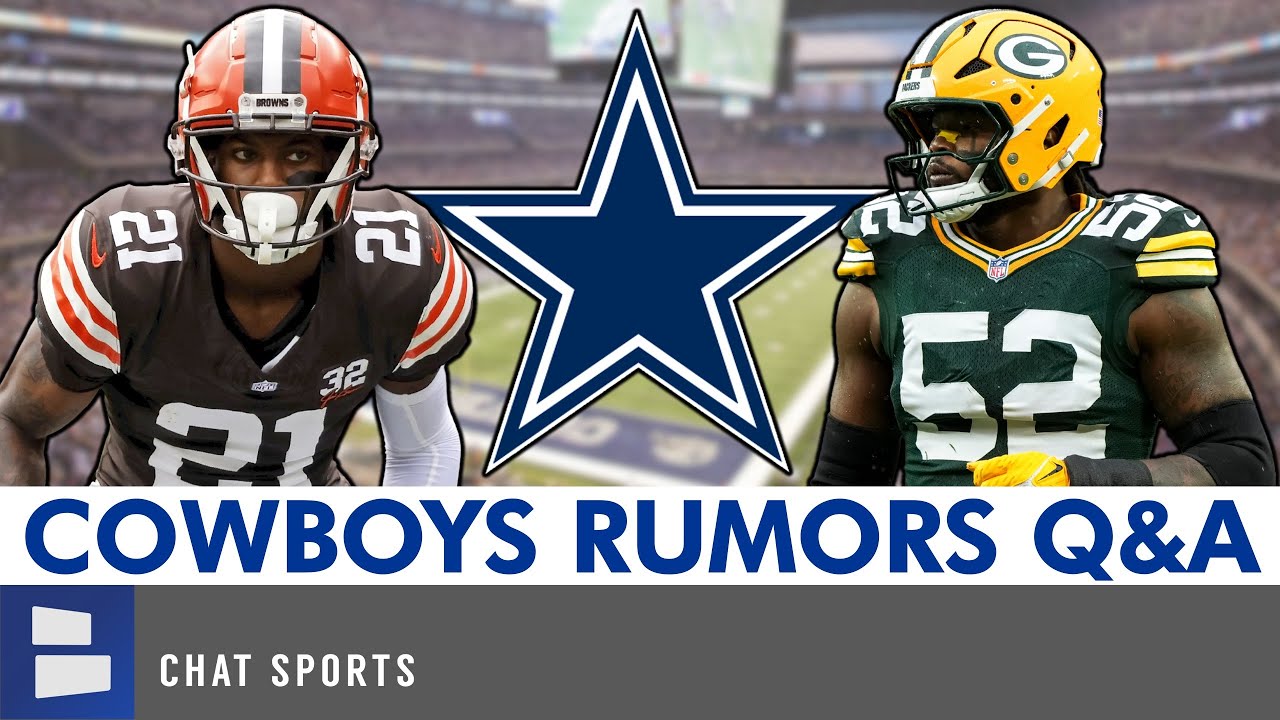 Cowboys Trade Rumors On Rashan Gary, Denzel Ward, Signing Minkah Fitzpatrick & Draft Targets | Q&A