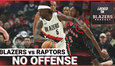 Slow Start Dooms Shorthanded Trail Blazers vs Toronto Raptors | Previewing a 3 Game Road Trip
