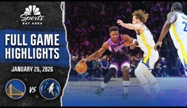 Warriors vs. Timberwolves highlights: Top plays in Golden State's 111-85 win | NBC Sports Bay Area