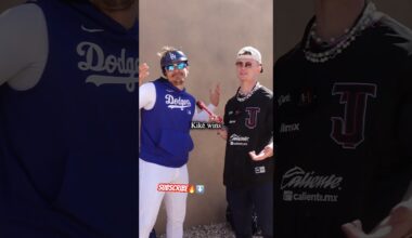 Kiké Hernández destroyed me in this challenge…💀🤣 #shorts