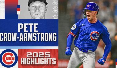 Pete Crow-Armstrong's BREAKOUT 2025 season with the Chicago Cubs! 🤩
