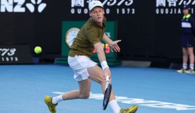 As it happened: Sinner into quarters, heat cancels some of tomorrow's matches