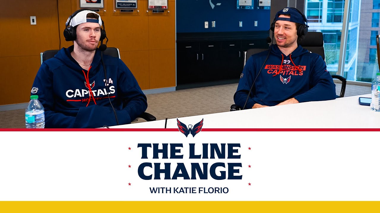 Connor McMichael and Brandon Duhaime on The Line Change Podcast