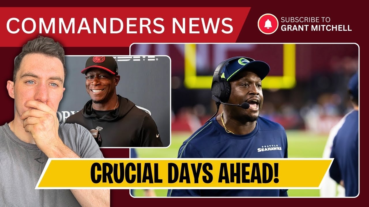 Commanders DC News THIS WEEK? What's Happening With Karl Scott + Adam Peters SCOUTING CHANGES?