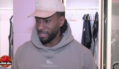 Kawhi Leonard Reacts To The Clippers Going 15-3 After Starting The Season 6-21. HoopJab NBA