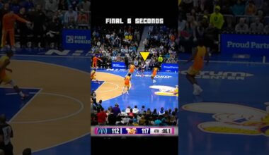 This Three Gave Them A Short-Lived Hope 😶‍🌫️ Final 6 Seconds Wizards vs Hornets #nba #shorts