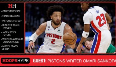 Around The Beat: Omari Sankofa On The Detroit Pistons,  Cade MVP, Trade Rumors, Jaden Ivey & More