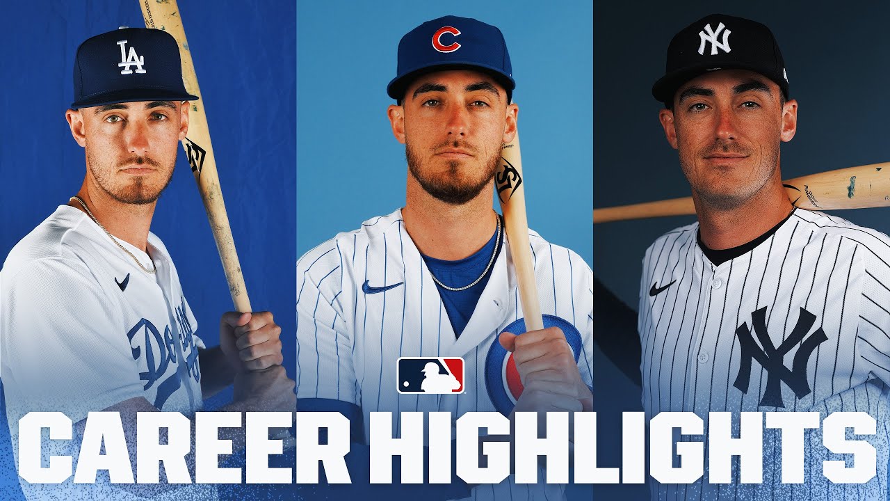 Cody Bellinger career highlights (Dodgers 2019 NL MVP, Cubs, Yankees slugger)