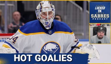 Alex Lyon, Ukko-Pekka Luukkonen, Colten Ellis a three-headed MONSTER for the Buffalo Sabres