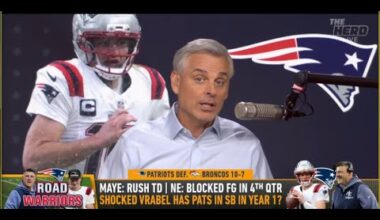 THE HERD | Colin Cowherd BLOWN AWAY, New England Patriots Have Been The BETTER TEAM ALL YEAR | NFL