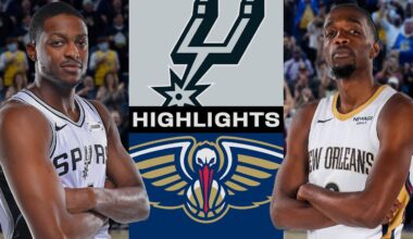 San Antonio Spurs vs. New Orleans Pelicans FULL GAME HIGHLIGHTS