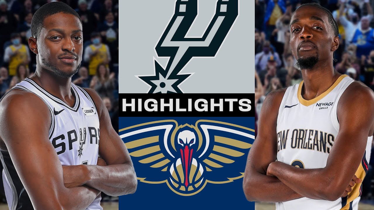 San Antonio Spurs vs. New Orleans Pelicans FULL GAME HIGHLIGHTS