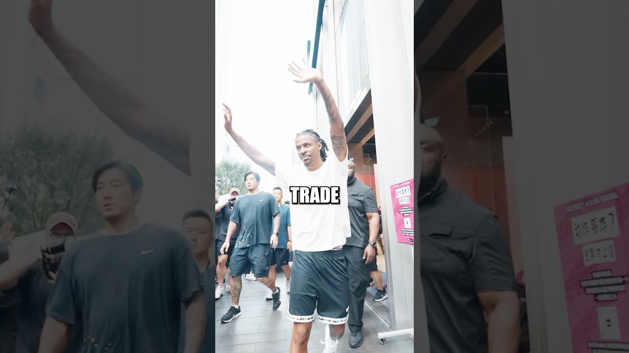 Ja Morant is going here… 🤯👀 #nba #nbabasketball #jamorant #memphis #memphisgrizzlies