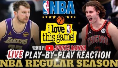 🔴LAKERS VS BULLS │ 2026 NBA REGULAR SEASON - Basketball Play-By-Play Reaction & Scoreboard
