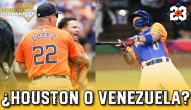 CASO JOSÉ ALTUVE Omar López en 3 y 2 entre Houston Astros y Venezuela. ¿Titular fijo? | DIAMANTE 23