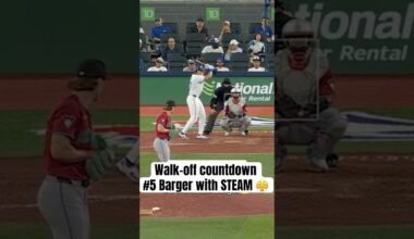 Addison Barger’s second-deck blast😱 #bluejays #mlb #walkoff #toronto