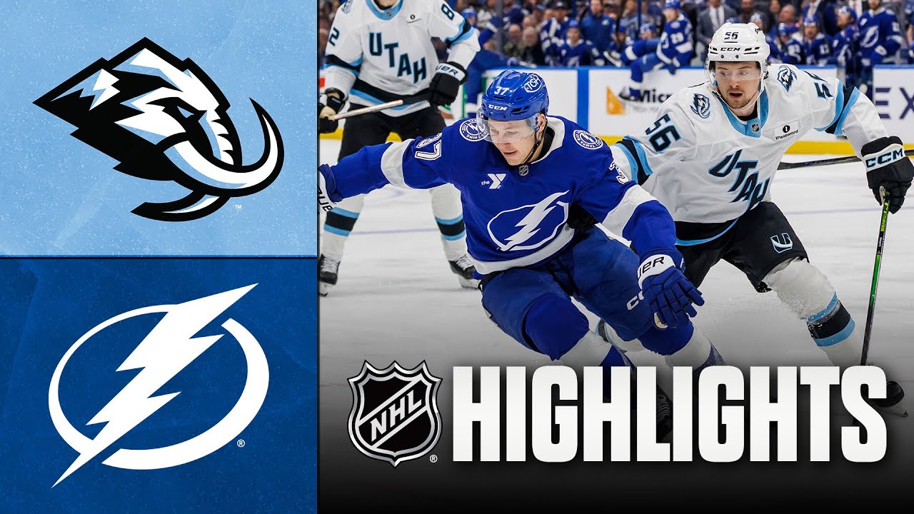 Mammoth vs. Lightning | NHL Highlights | January 26, 2026