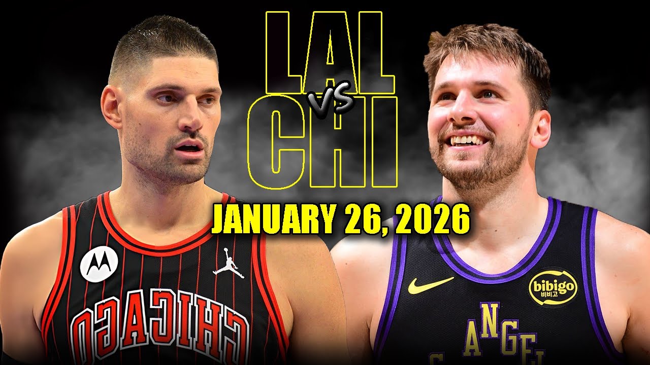 Los Angeles Lakers vs Chicago Bulls Full Game Highlights – January 26, 2026 | NBA Season