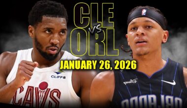 Cleveland Cavaliers vs Orlando Magic Full Game Highlights – January 26, 2026 | NBA Season